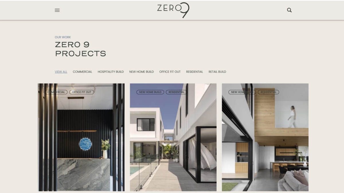 Zero 9 Constructions