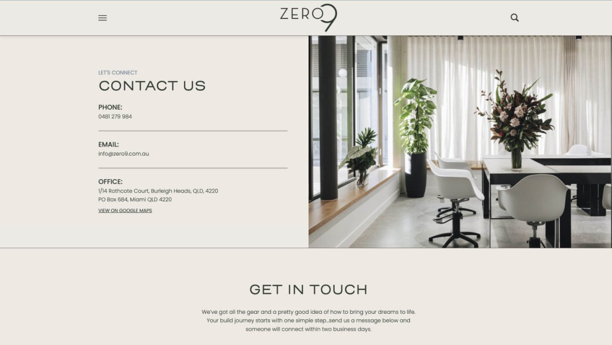 Zero 9 Constructions