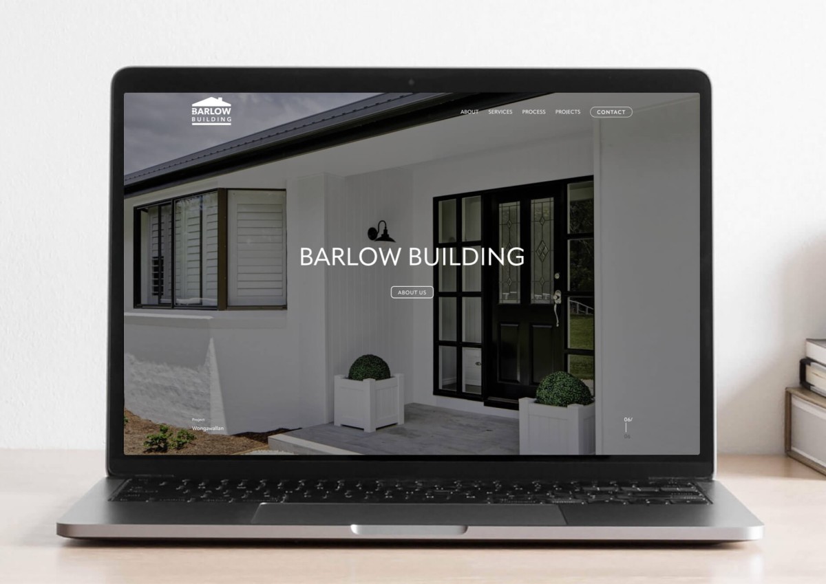 Barlow Building website design, Building & Construction
