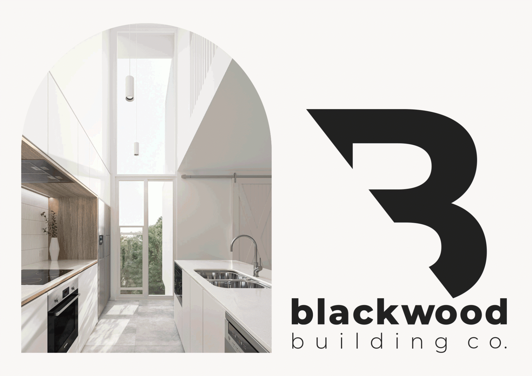Blackwood Building Co. website design, screen 1 of 11