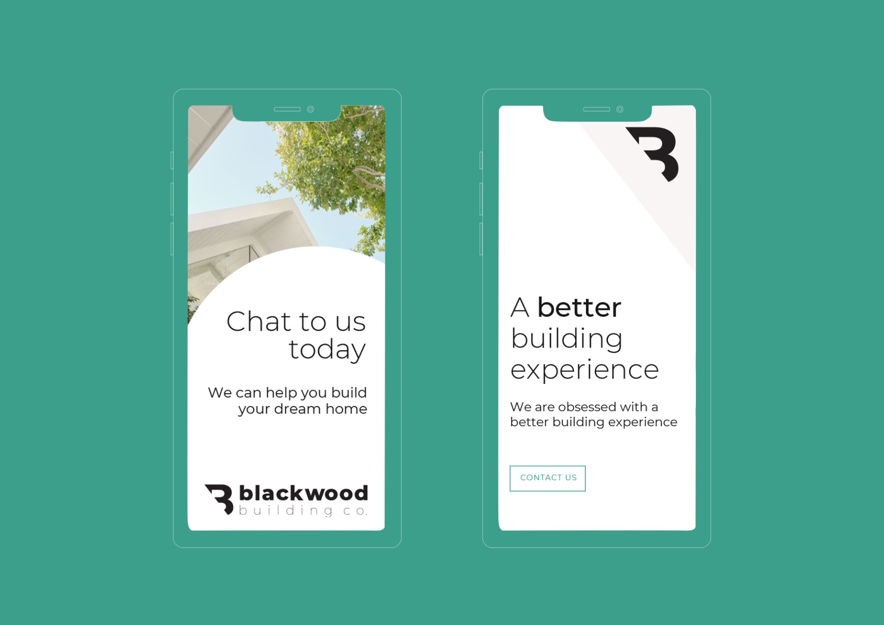 Blackwood Building Co. website design, screen 10 of 11