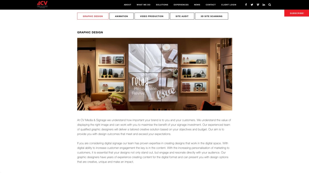 CV Media & Signage