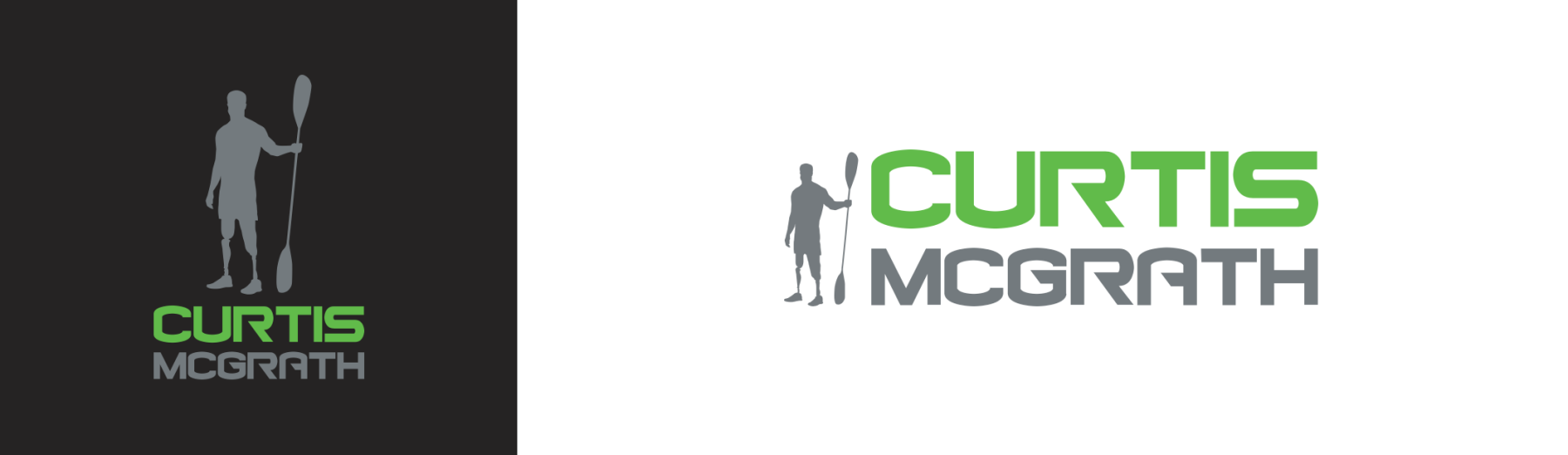 Curtis McGrath website design, screen 2 of 7