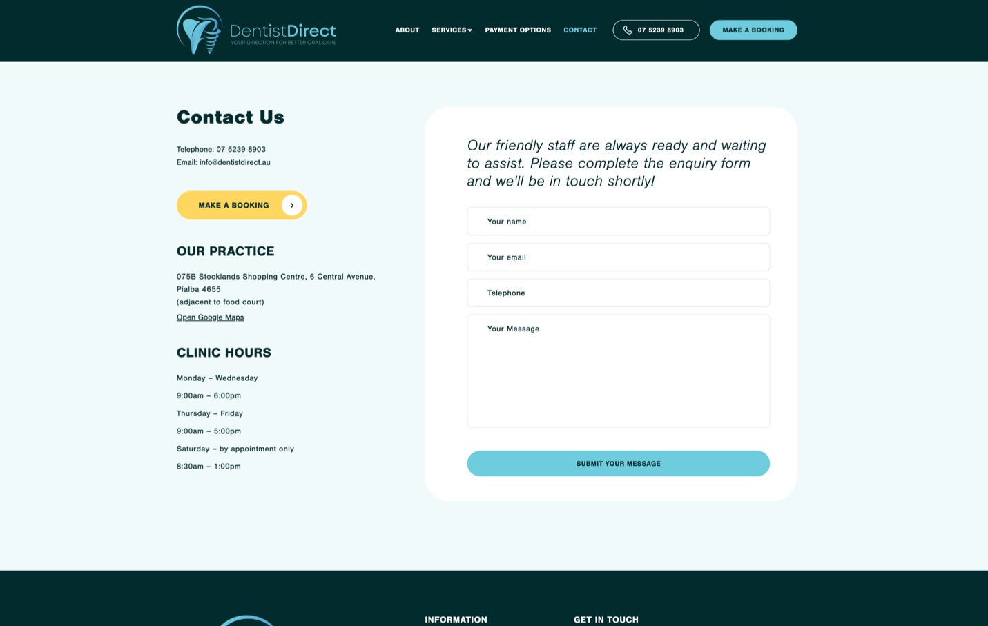 Dentist Direct ⋆ Portfolio ⋆ Thrive Digital Gold Coast