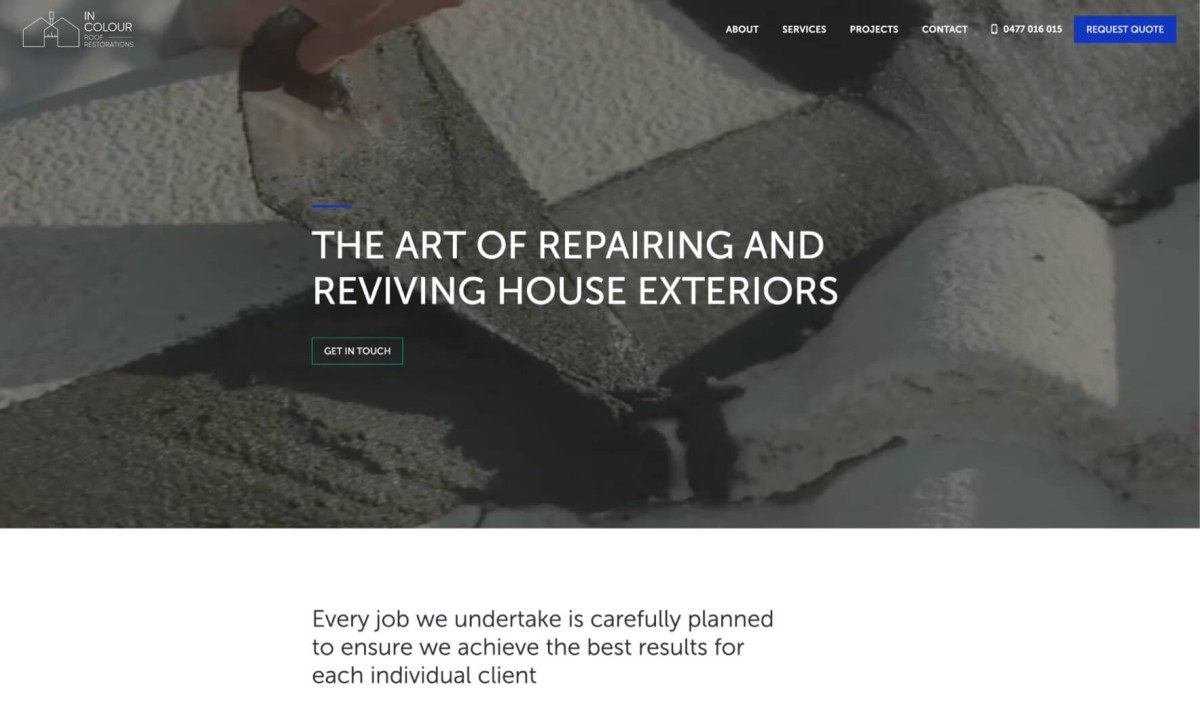 In Colour Roof Restoration
