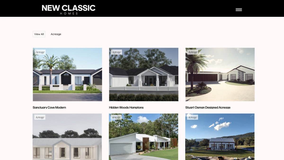 NEW CLASSIC HOMES