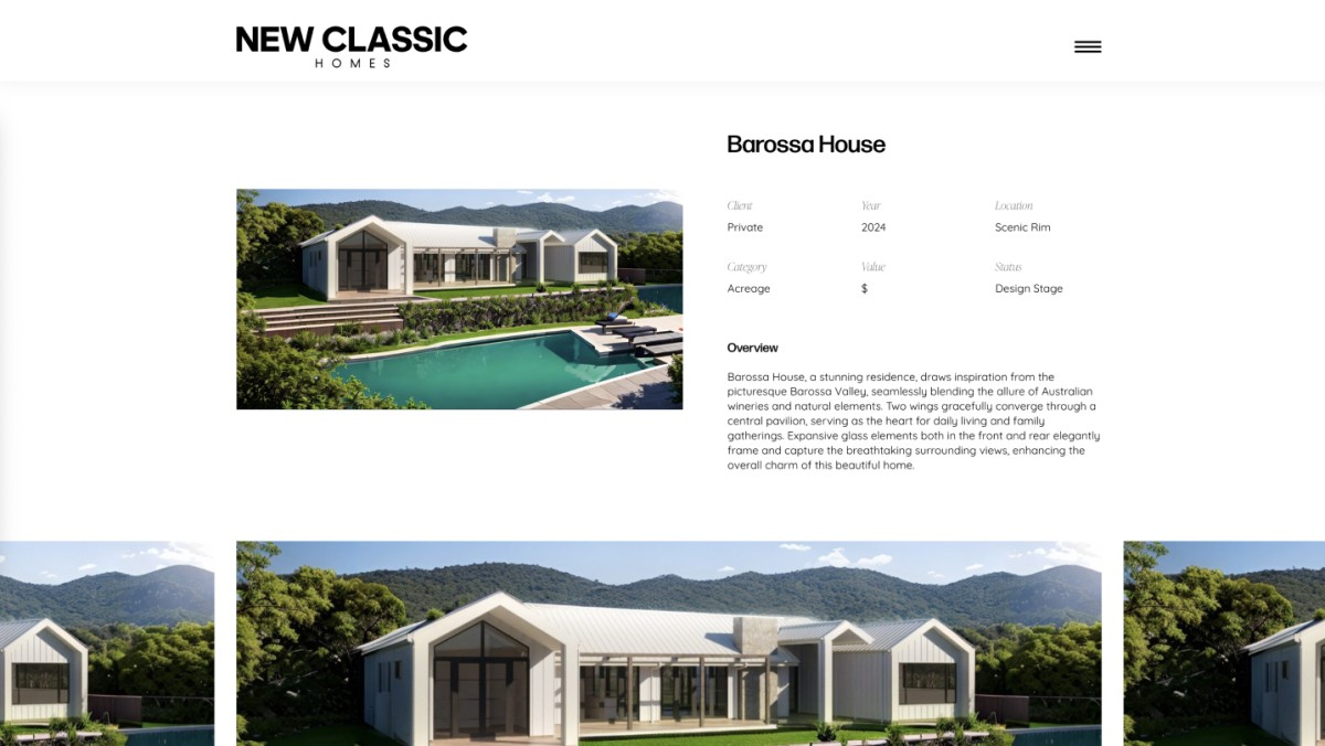 NEW CLASSIC HOMES