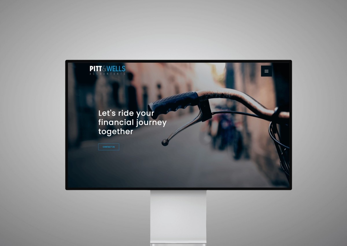 Pitt Accountants website design, Financial Services