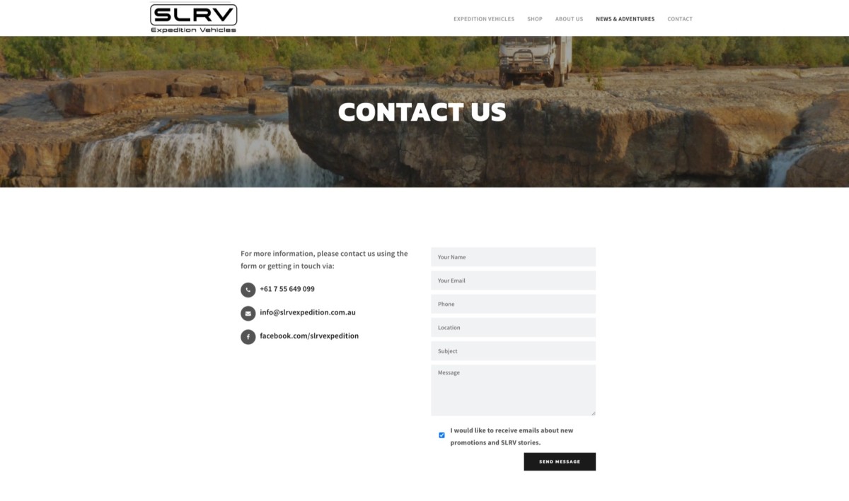 SLRV Expedition