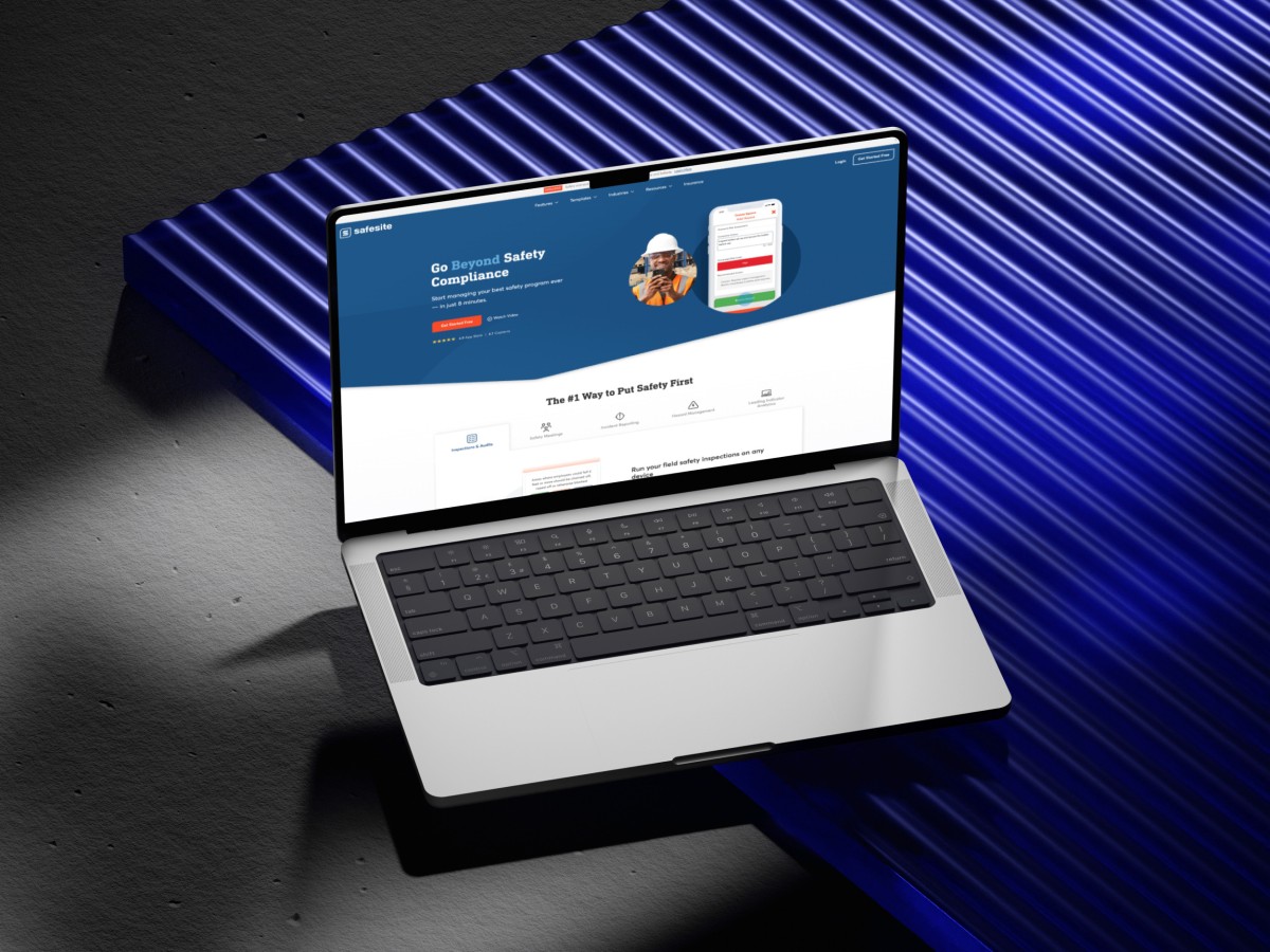 Safesite – App Promotion Website