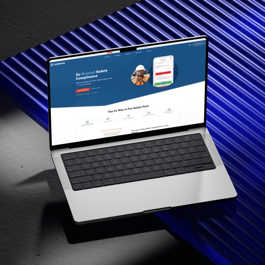 Safesite – App Promotion Website