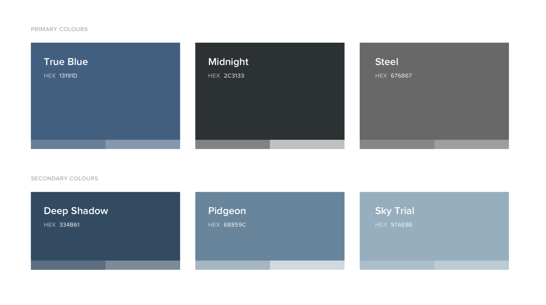 The Sector website design, screen 3 of 7