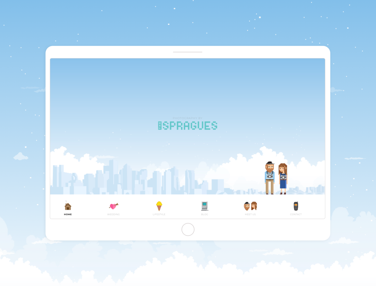 photography website design