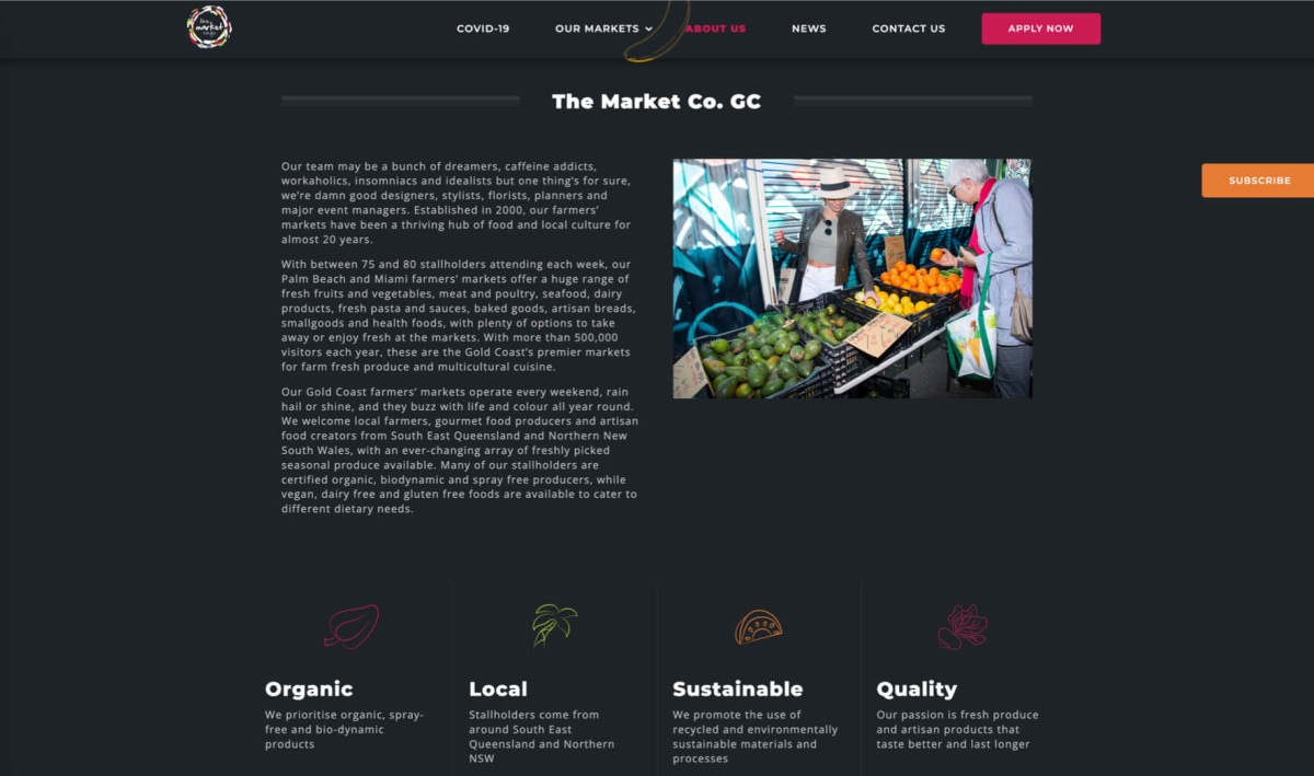 THE MARKET CO.