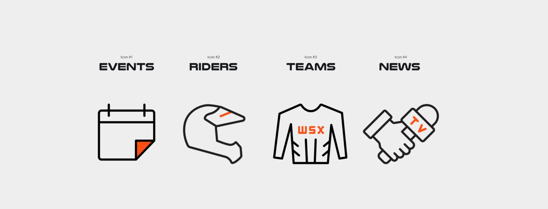 FIM World Supercross Championship WSX website design, screen 2 of 5