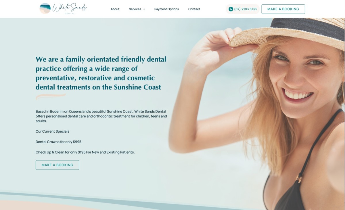 Dental website