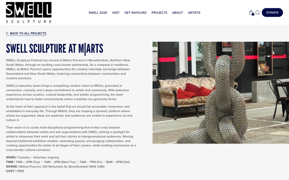 SWELL Sculpture Festival